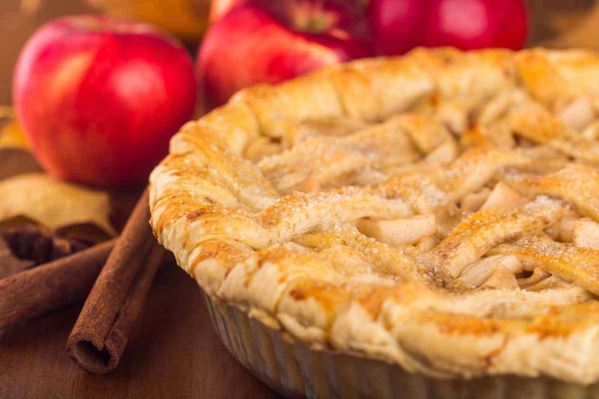 ricetta torta di mele alla crema