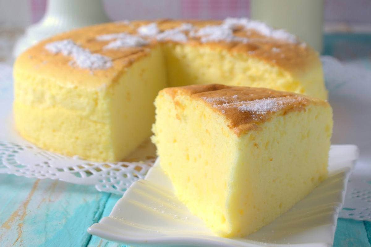 torta al latte caldo, ricetta facilissima 