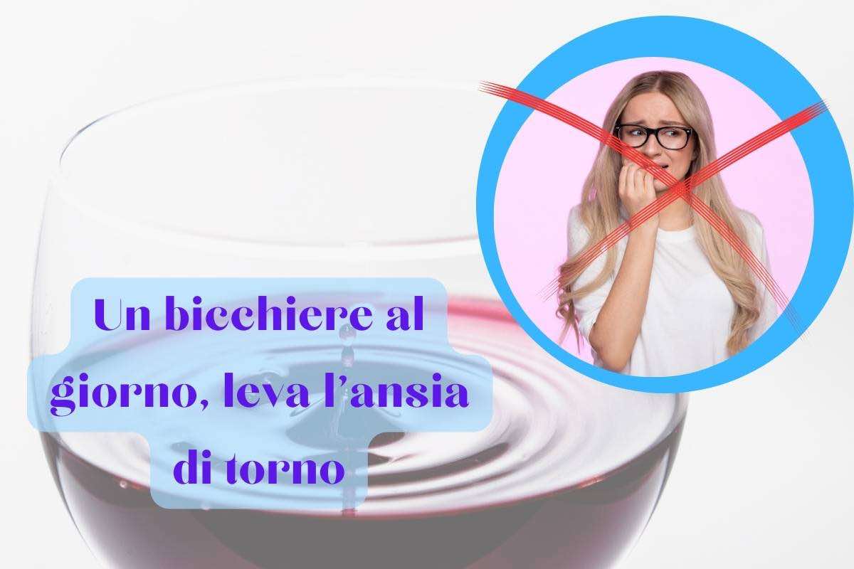 Il vino che combatte l'ansia 