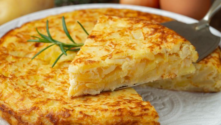 ricetta facile frittata di patate