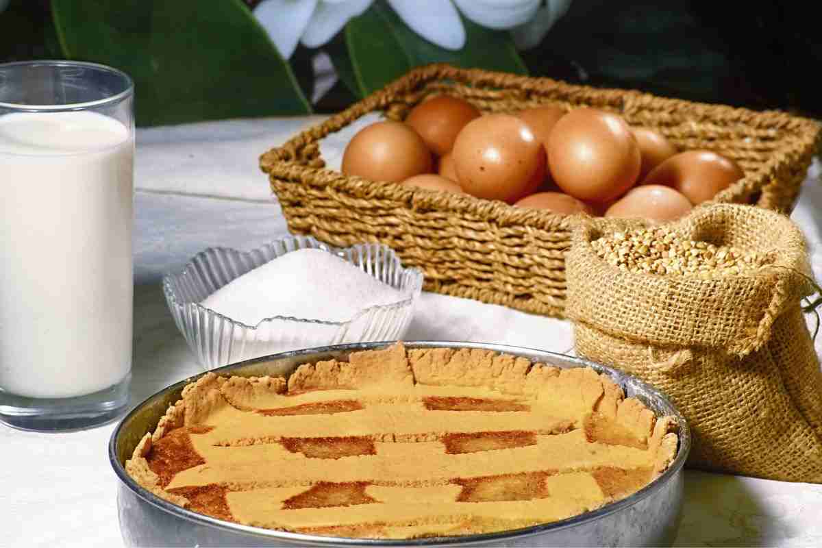 Ricetta pastiera alle mandorle