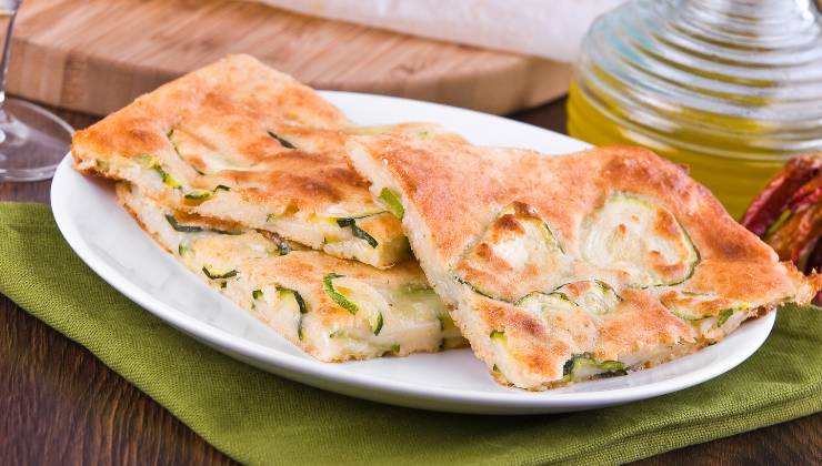 Ricetta schiacciata di zucchine