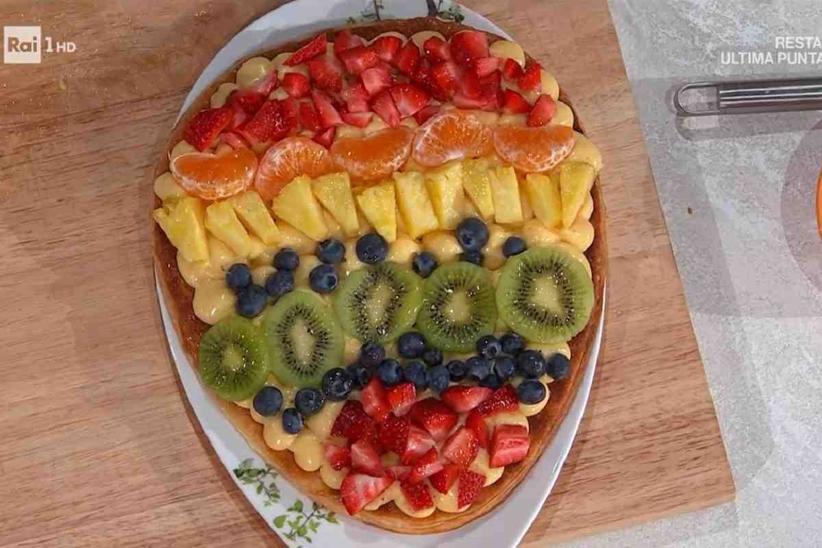 ricetta uovo di pasqua alla frutta