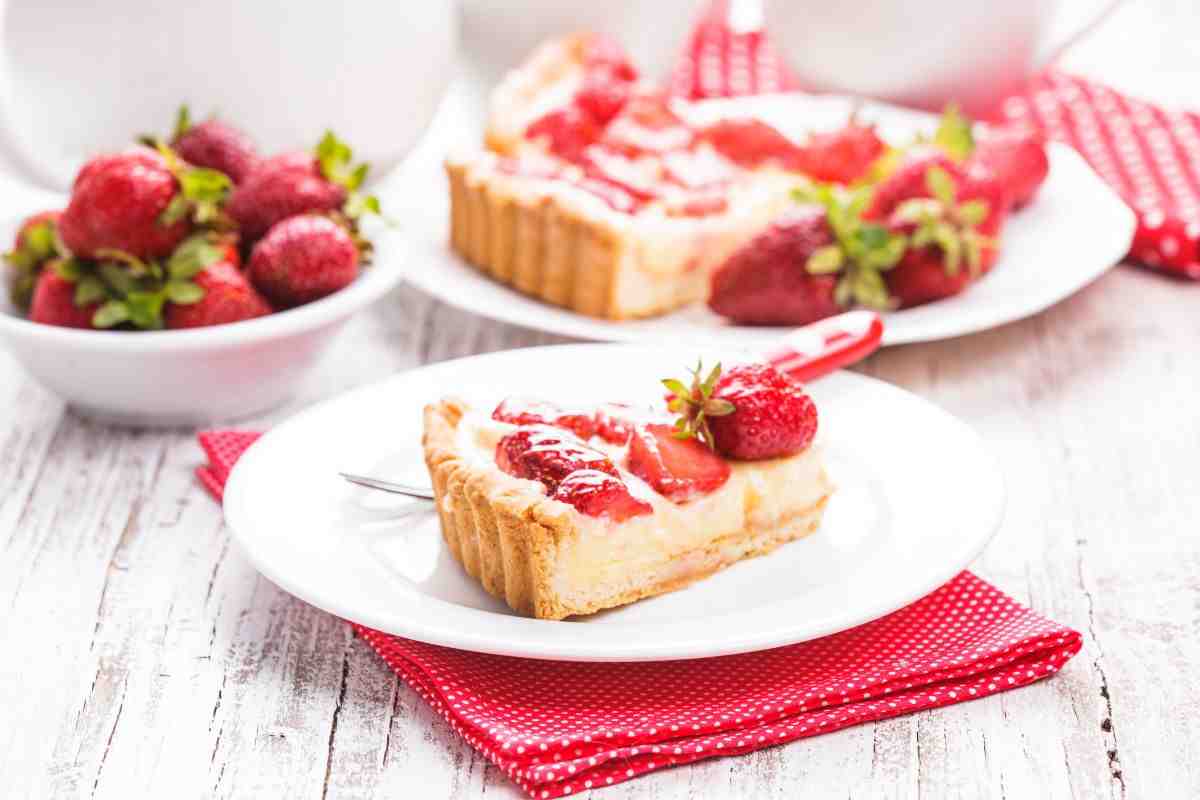 crostata di fragole ricetta