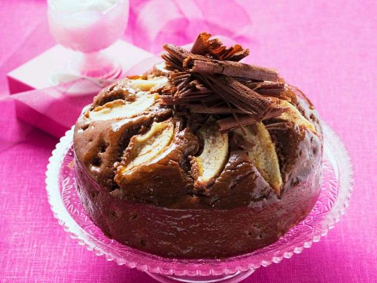 torta pere e cioccolato friggitrice ad aria
