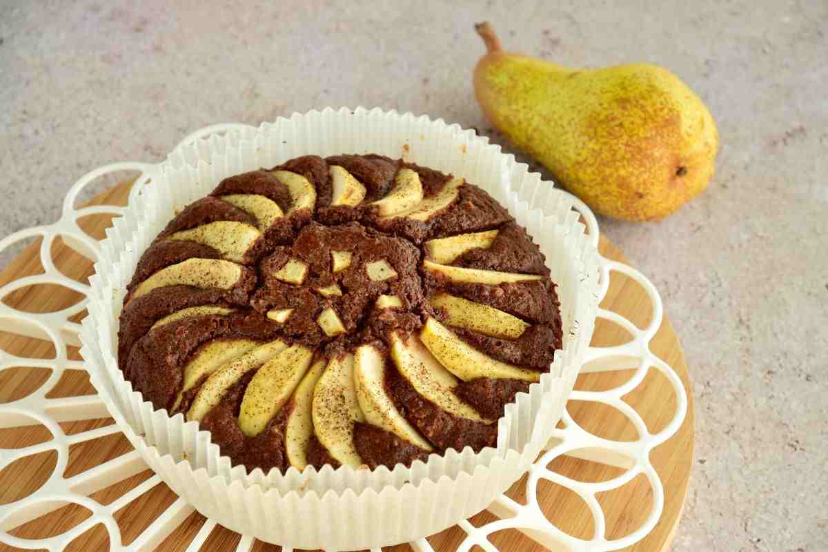 buonissima torta pere e cioccolato