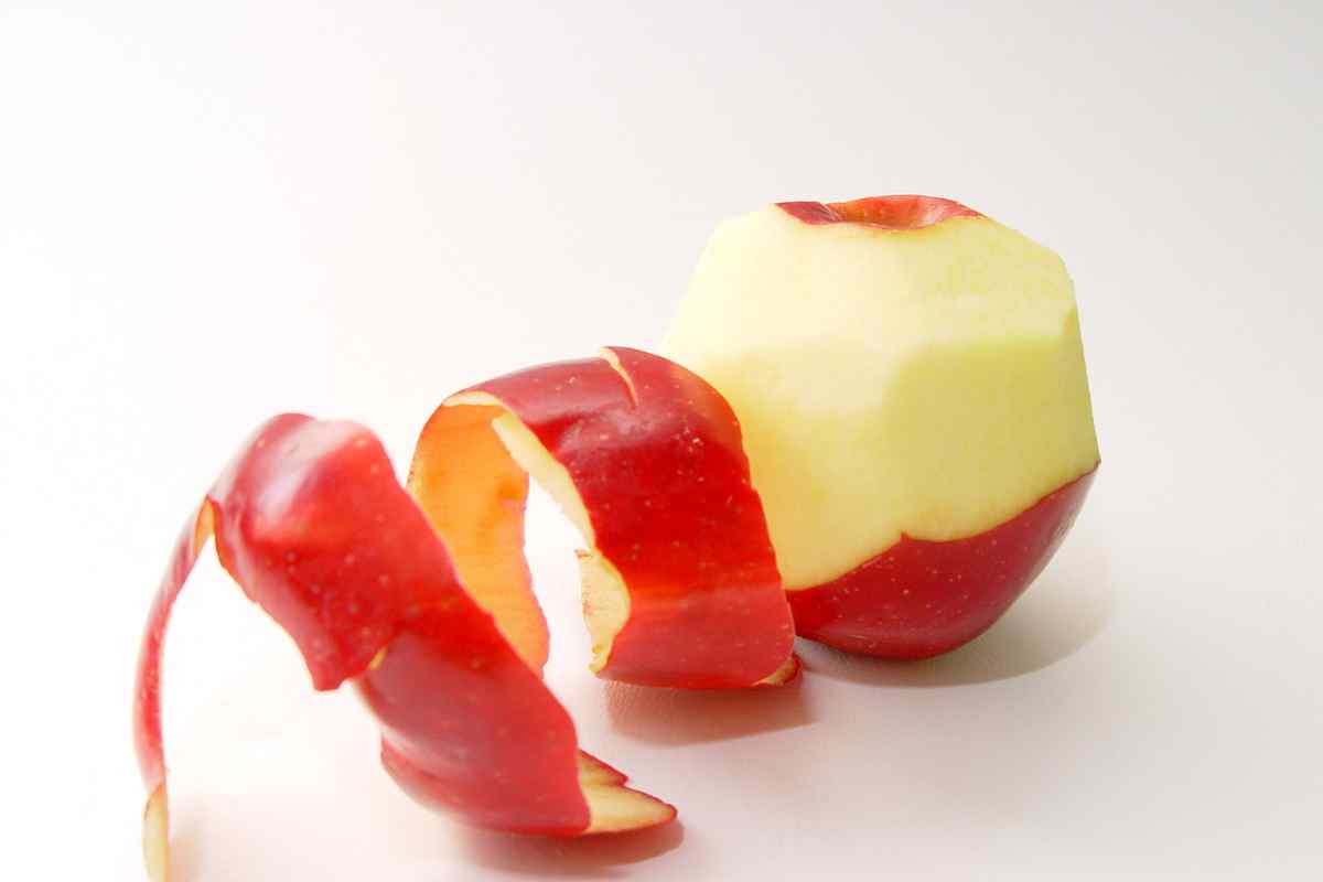 Come utilizzare le bucce di mela