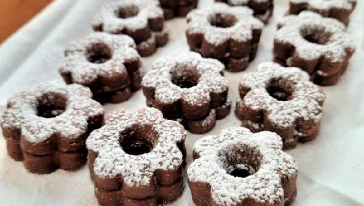 Canestrelli al cioccolato ricetta