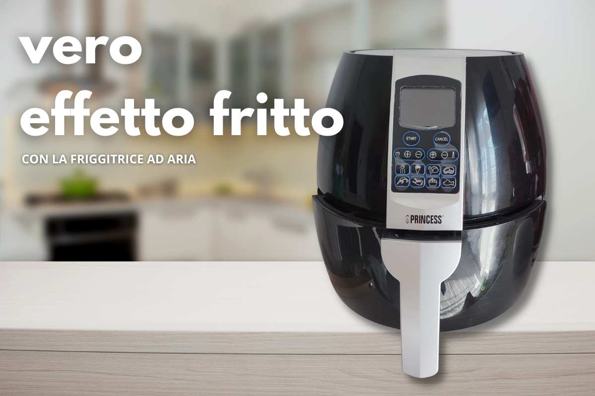 Vero effetto fritto con la friggitrice ad aria