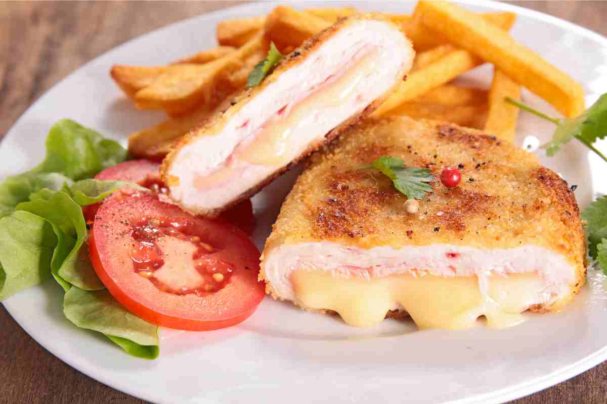 Cordon-bleu in friggitrice ad aria