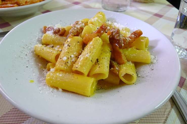 Uno dei piatti cucinati nel ristorante di Claudio Amendola