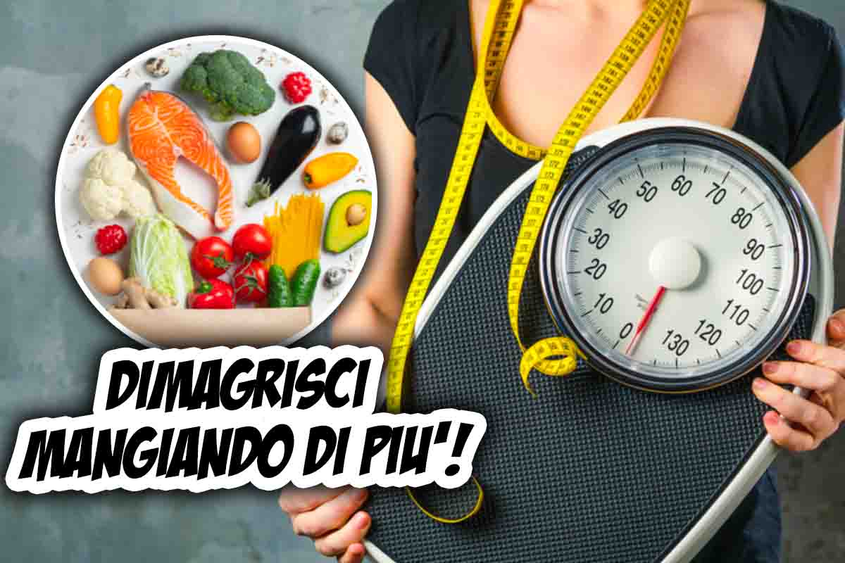 dimagrire con più calorie