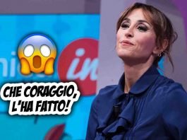 Grande coraggio per Benedetta Parodi