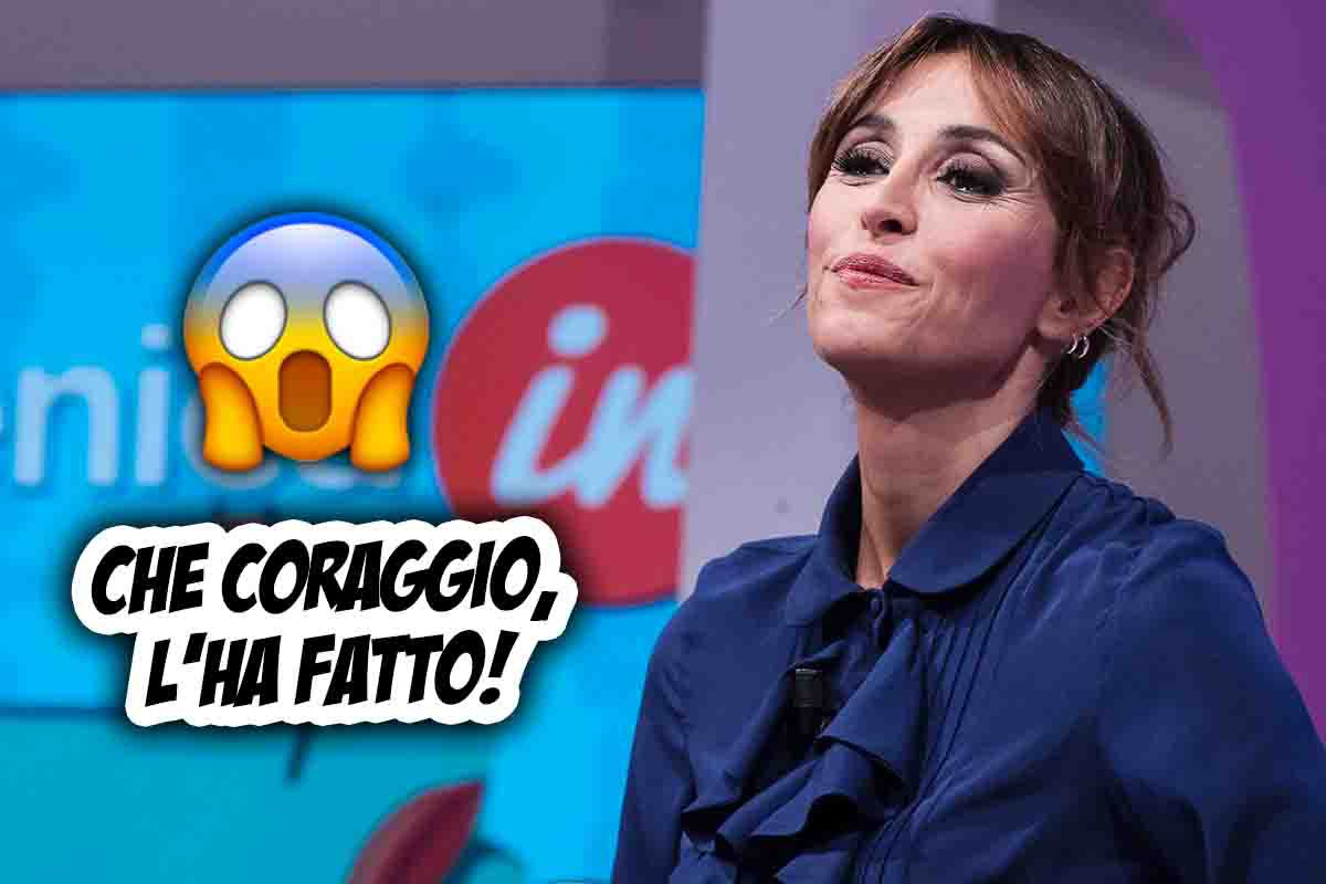 Grande coraggio per Benedetta Parodi