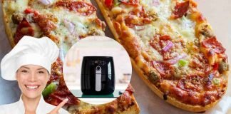 pizza friggitrice ad aria