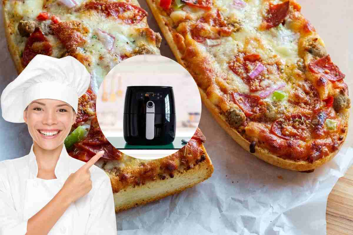 pizza friggitrice ad aria