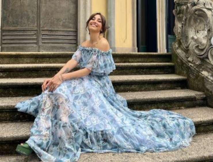 Benedetta Parodi vestito a fiori