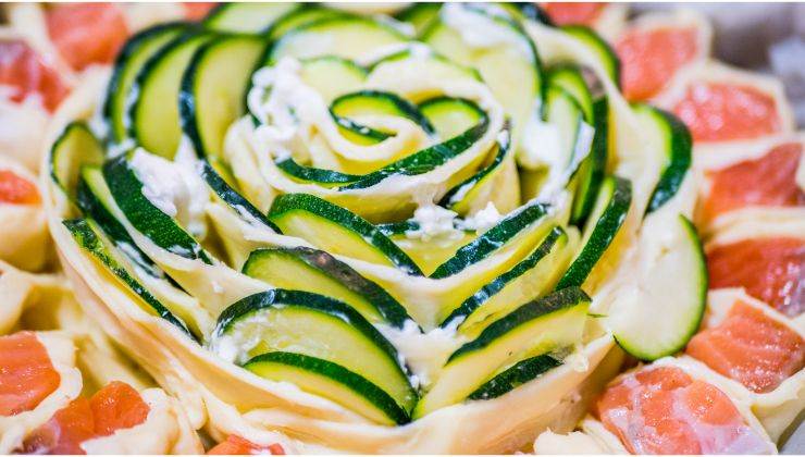 rosette di zucchine