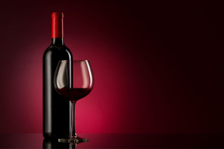 riduzione di vino rosso