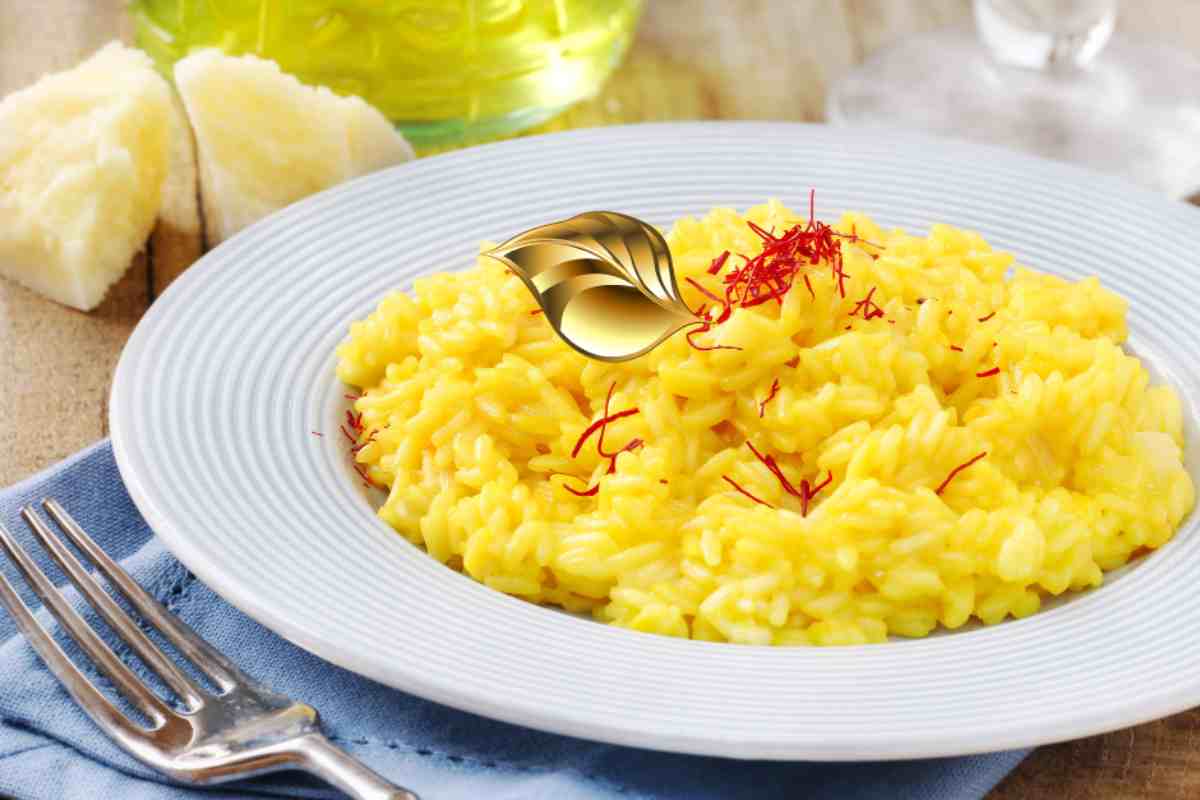 Come nasce il risotto zafferano ed oro di Gualtiero Marchesi