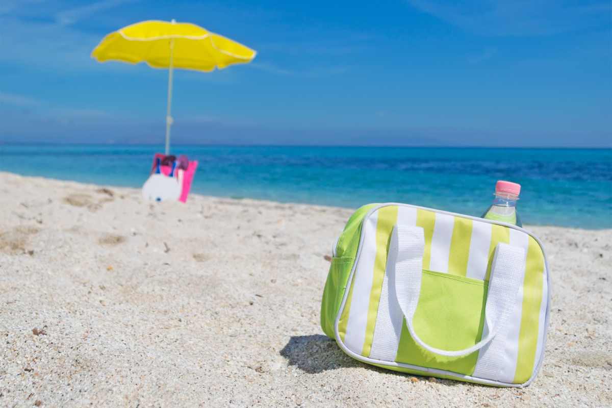 Trucchi per usare bene la borsa frigo in spiaggia - Fatto in casa