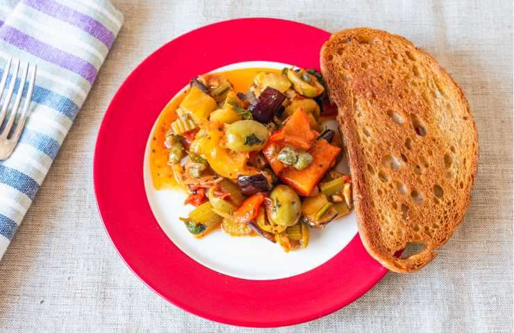 la ricetta semplice e originale della caponata siciliana, direttamente da Palermo