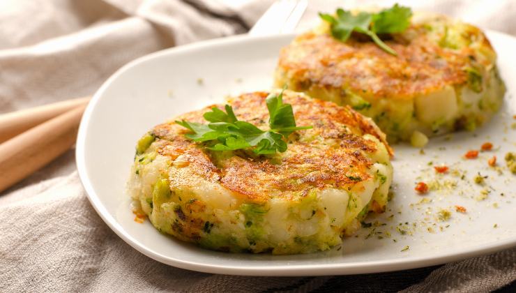 cotolette di patate e zucchine