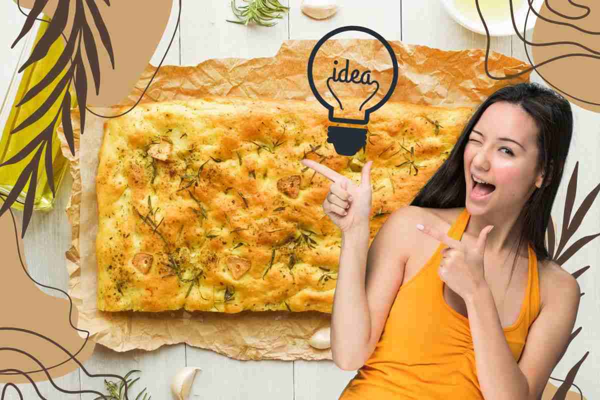 focaccia tutta bolle: la ricetta facile e veloce