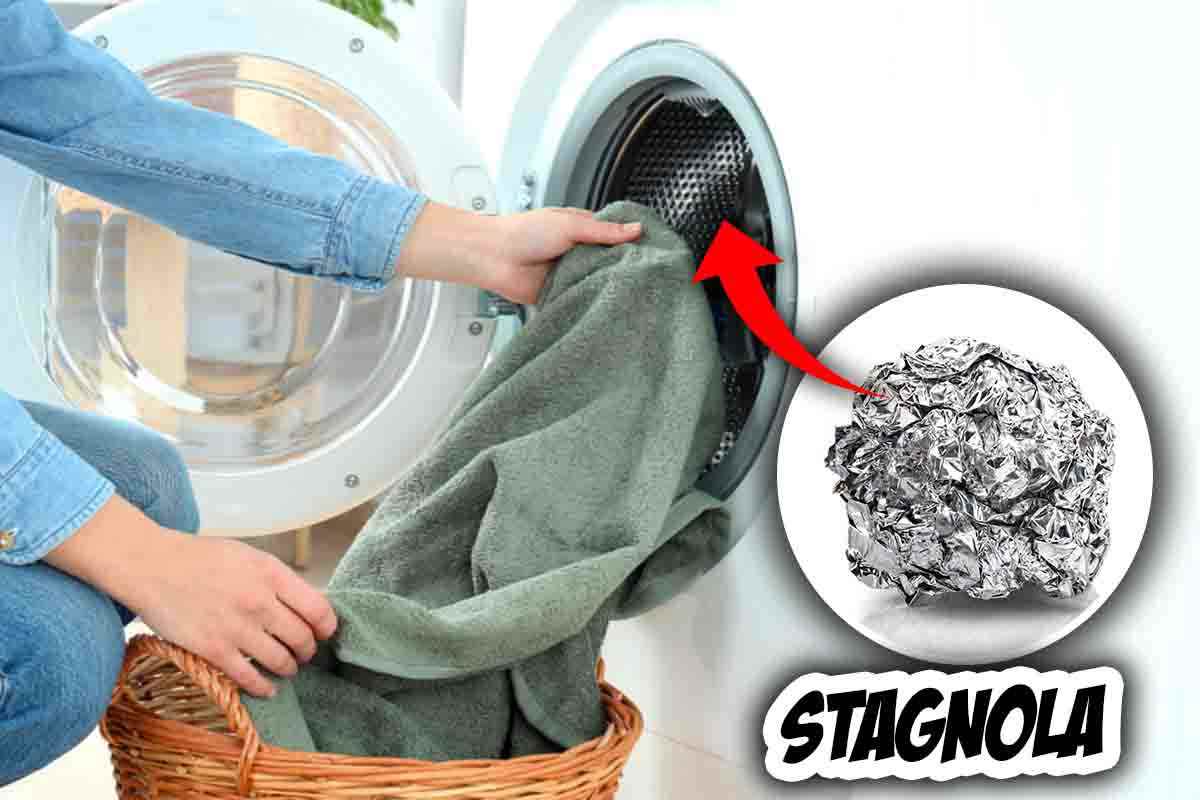 Metti una pallina di carta alluminio in lavatrice: a fine lavaggio  resterete a bocca aperta