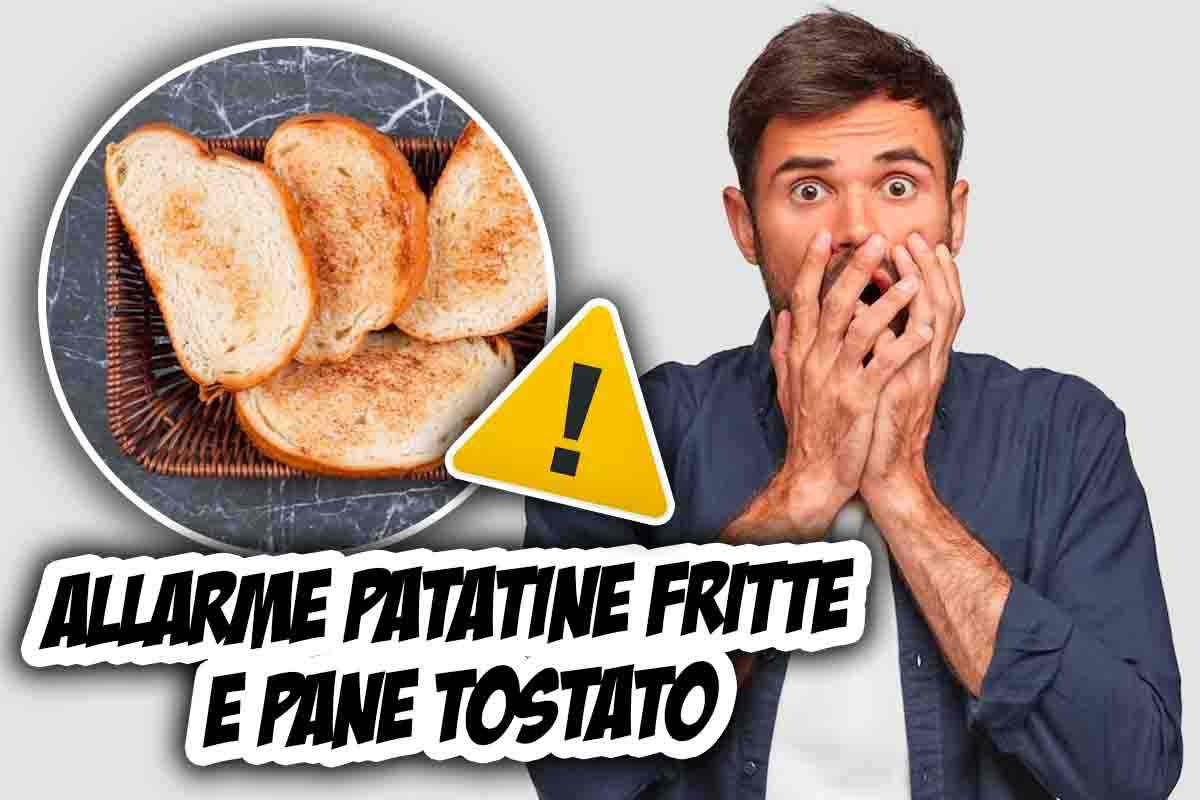 Allarme per patatine, pane e cereali: sono cancerogeni