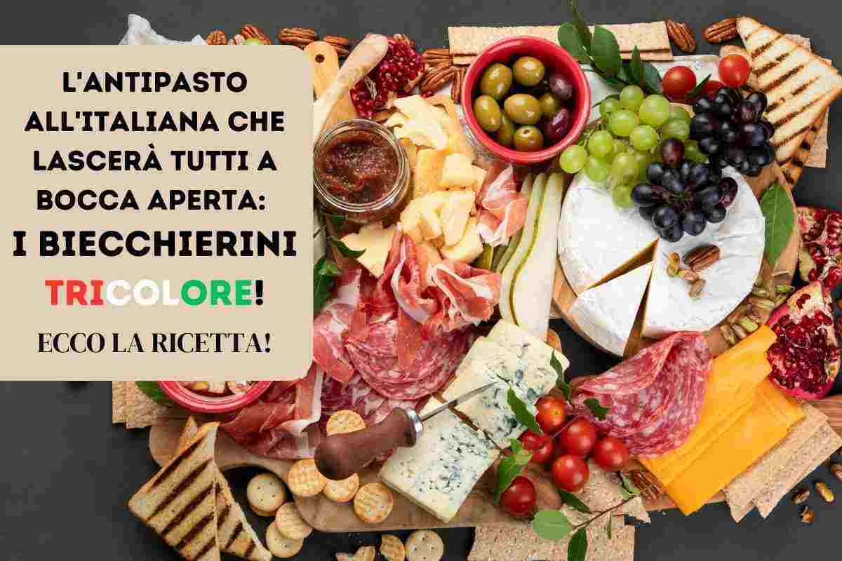 Come preparare dei golosi bicchieri colorati per antipasto