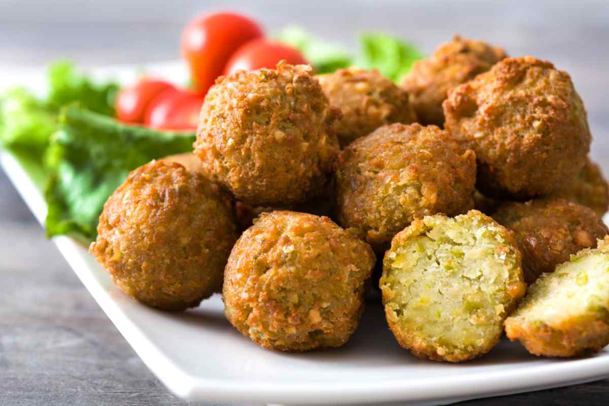 Falafel preparazione