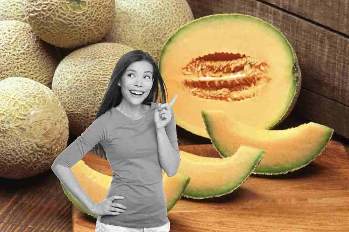 Il trucco per capire se un melone è maturo