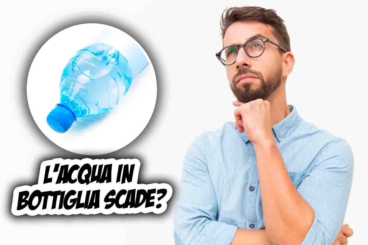 Acqua bottiglia scade: verità