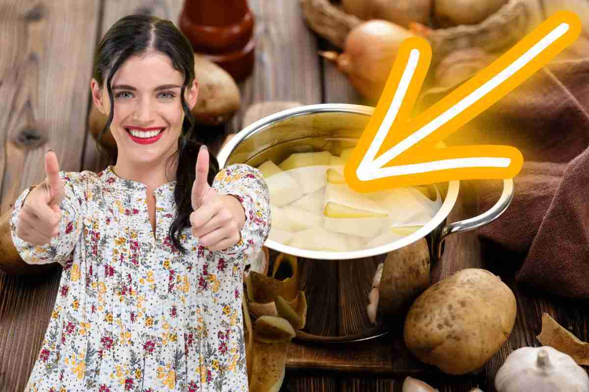Acqua cottura patate: come riutilizzarla