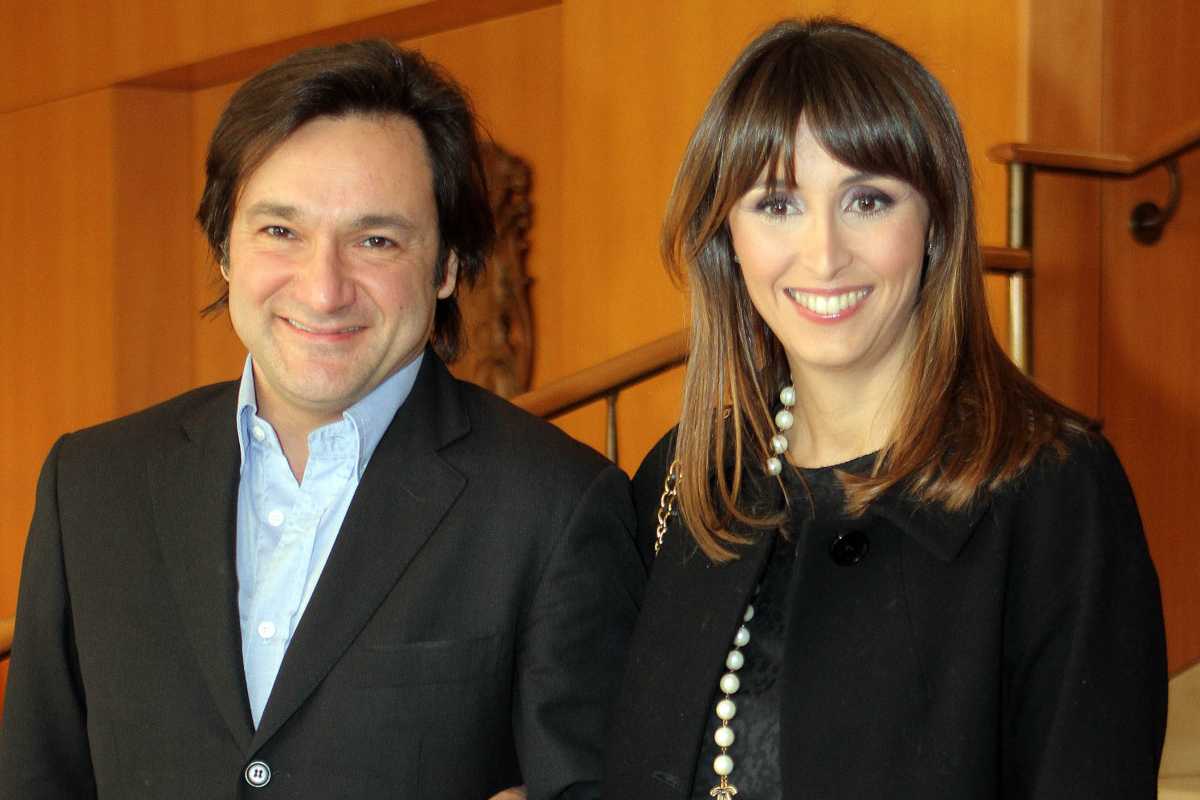 Fabio Caressa e Benedetta Parodi: foto inedita nozze