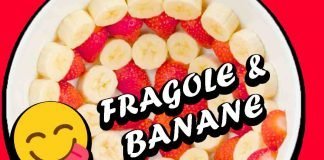 fragole e banane dessert