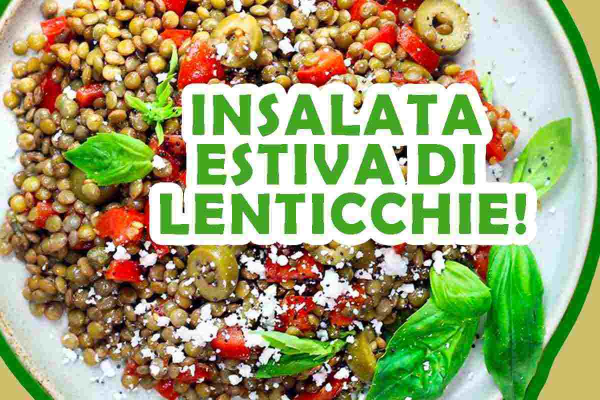 ricetta lenticchie in estate