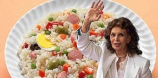 Insalata di riso ricetta Sophia Loren