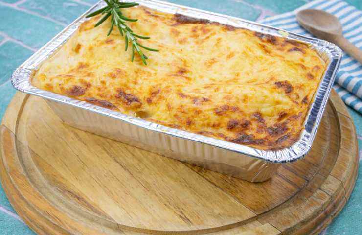 lasagne cime di rapa e salsiccia ricetta