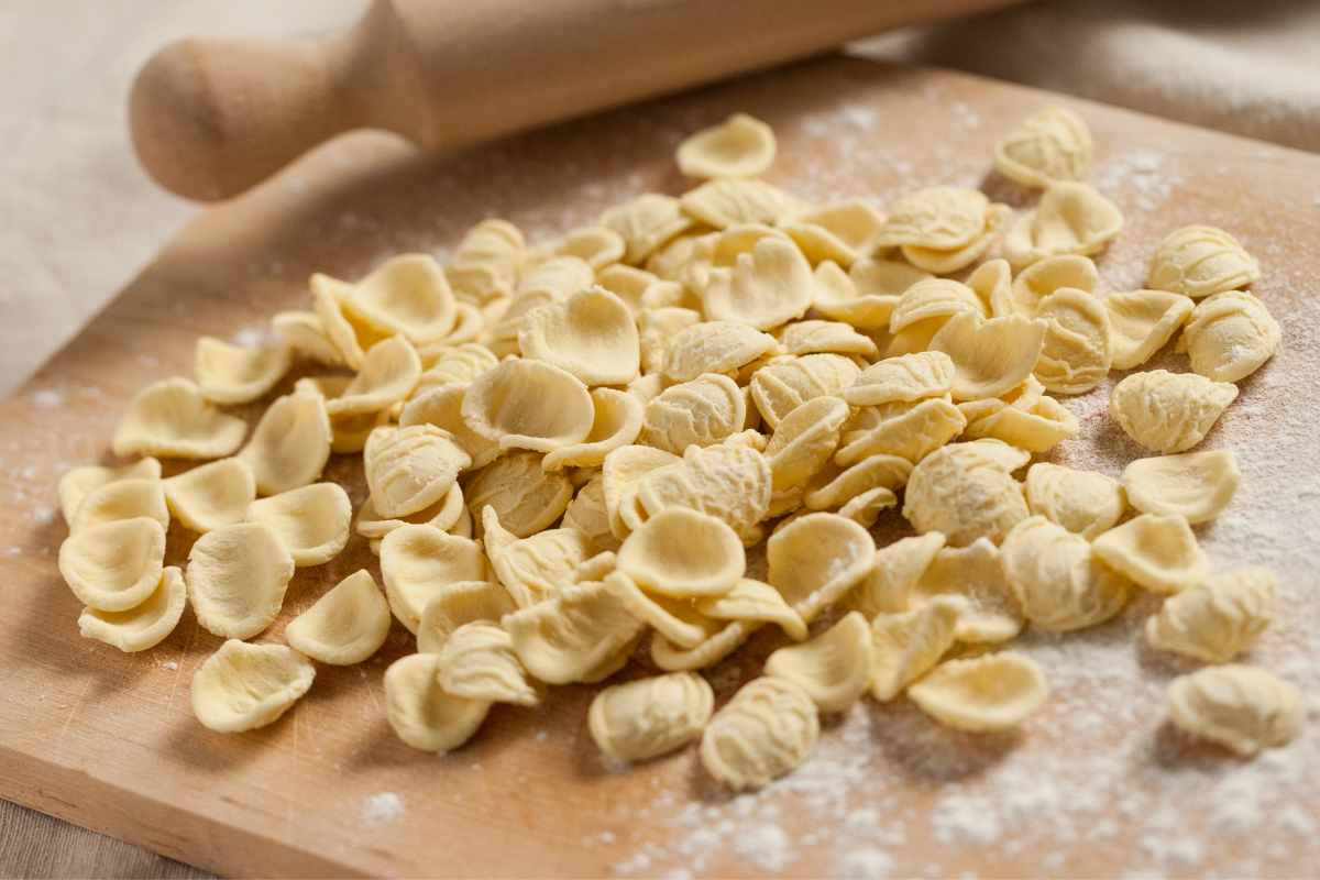 piatto dell'estate orecchiette