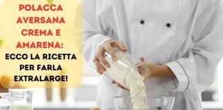 La ricetta per preparare in casa una polacca aversana piena di crema ed extralarge