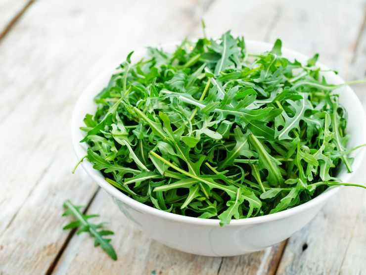 insalata estiva con la rucola