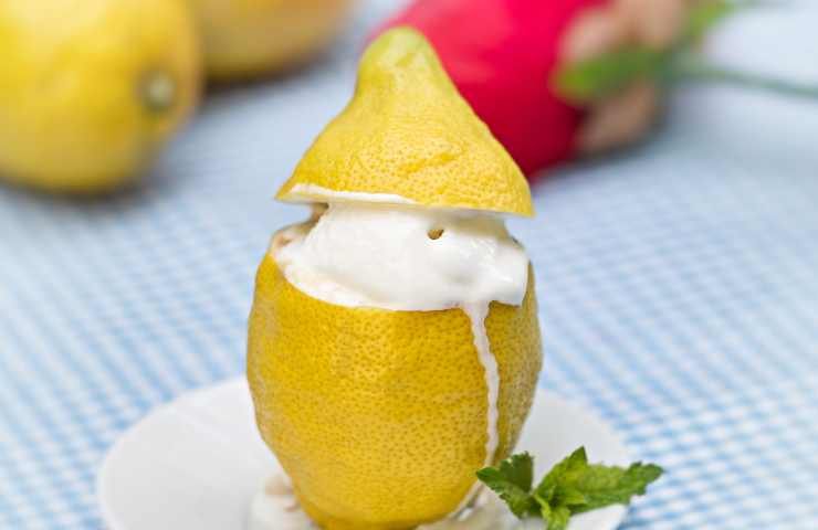 sorbetto limone ricetta
