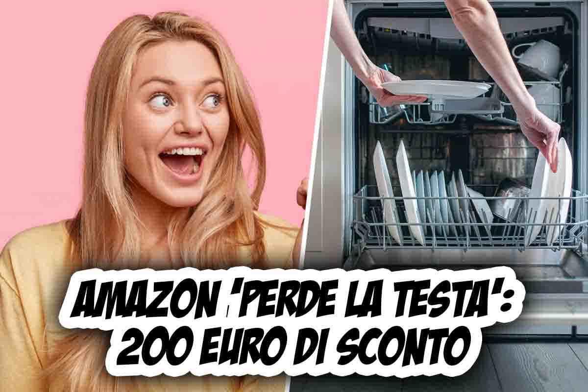 Offerta imperdibile su Amazon per questa lavastoviglie