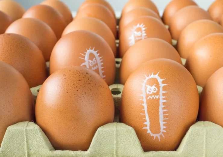 Attenzione ai pericoli nelle uova