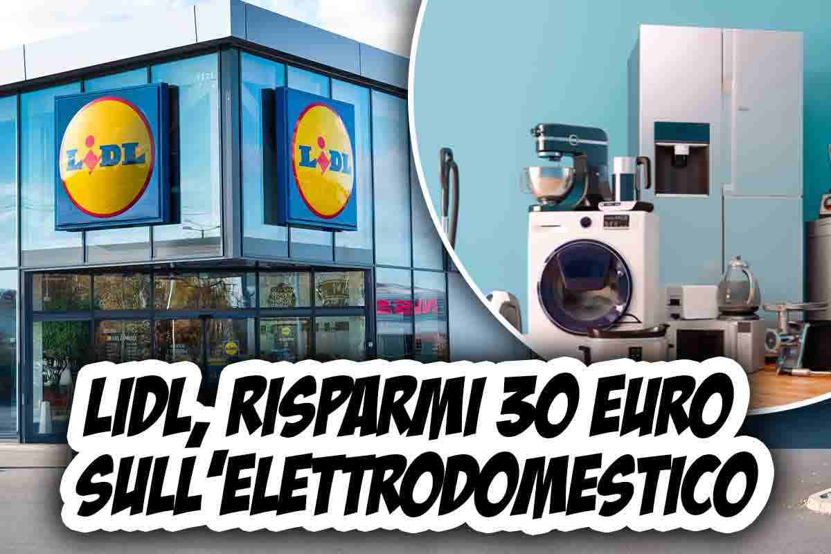 Potente elettrodomestico in sconto alla Lidl