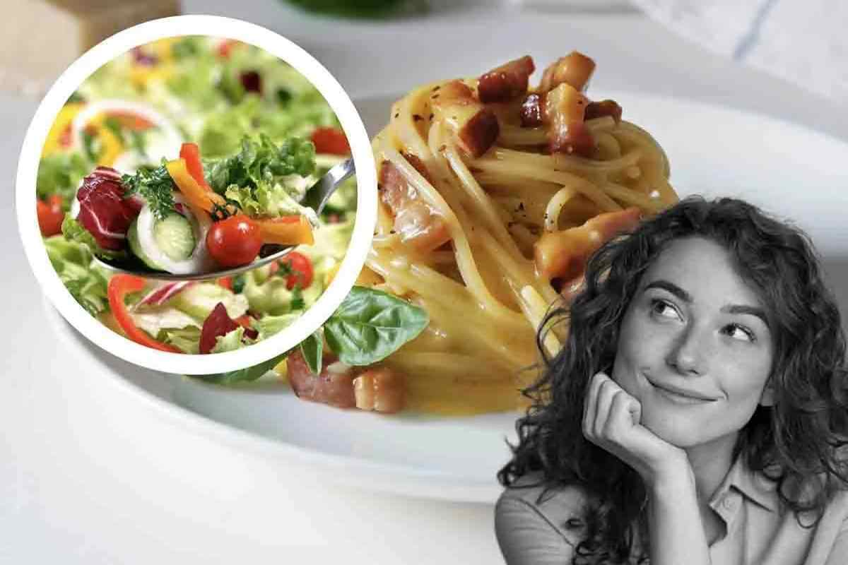 Preferisci la pasta o l'insalata: ecco che significa 