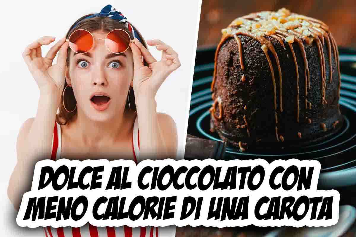 Dolce cioccolato poche calorie