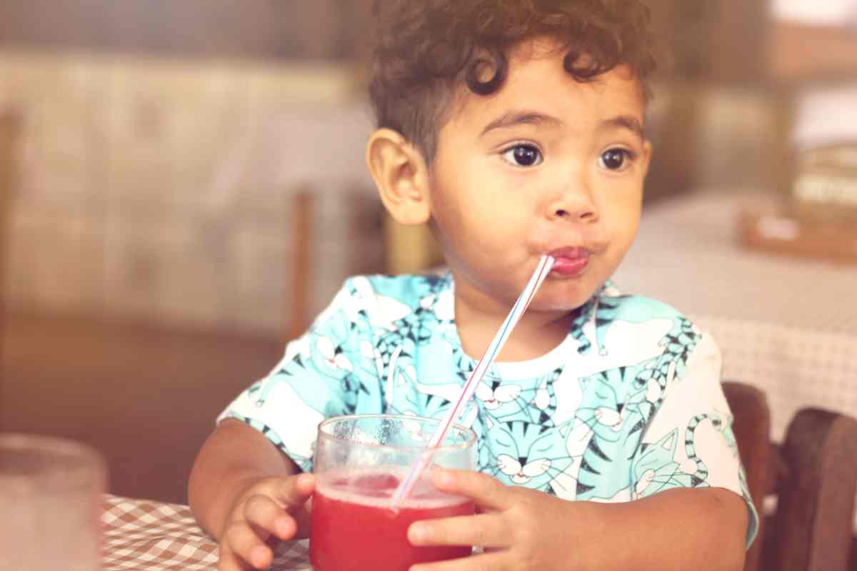 ingrediente pericoloso nei drink per bambini